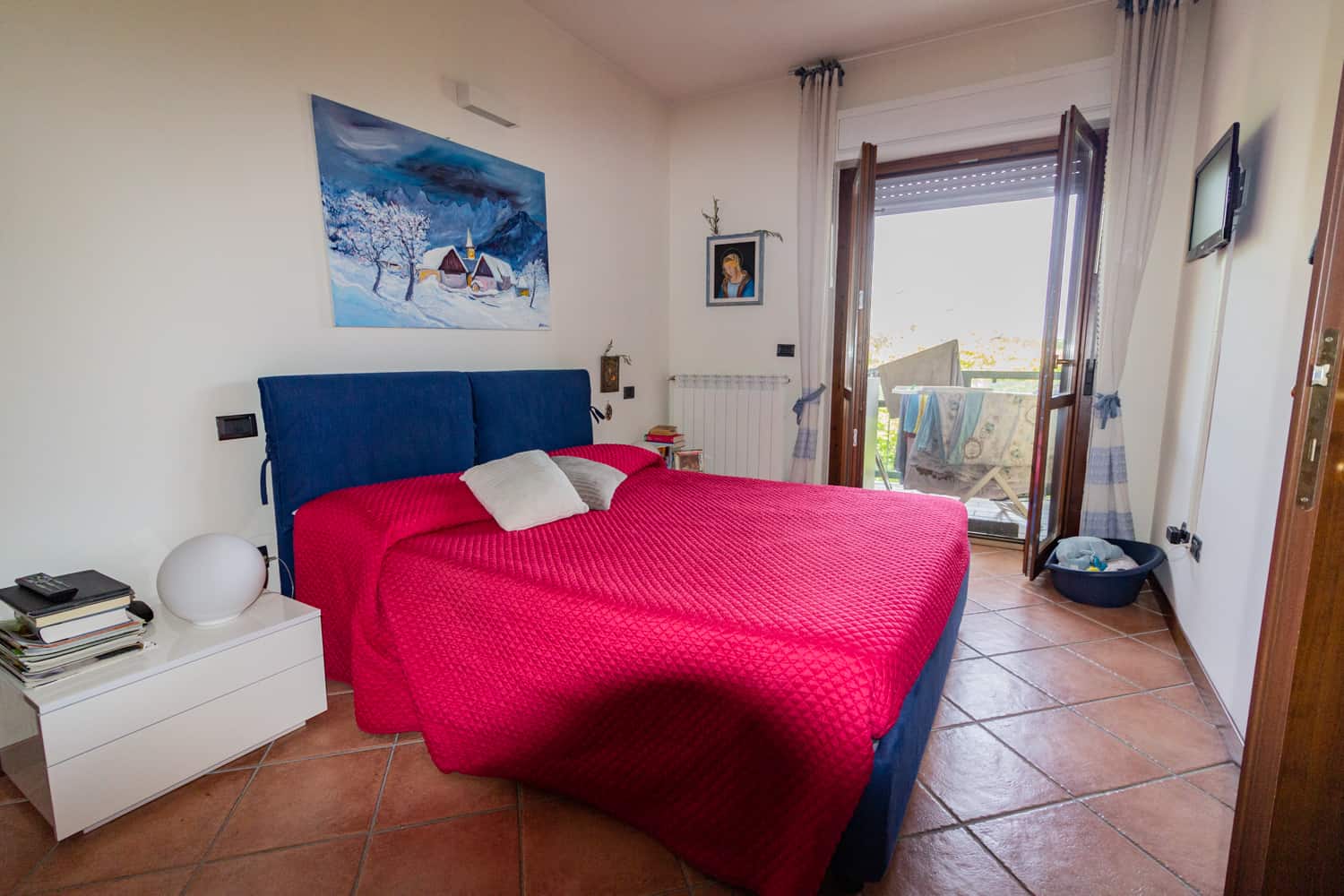 una casa abitata in vendita